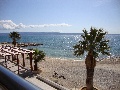 Beach in front of the hotel