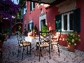 Seating corner in the garden