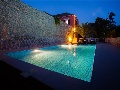 Pool at night