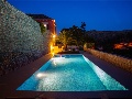 Pool at night