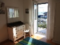 Double bedroom with sea view - ground floor apartment 