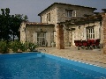 At the pool