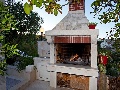 Outdoor fireplace