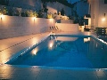Pool at night