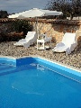 At the pool