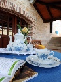 At the terrace