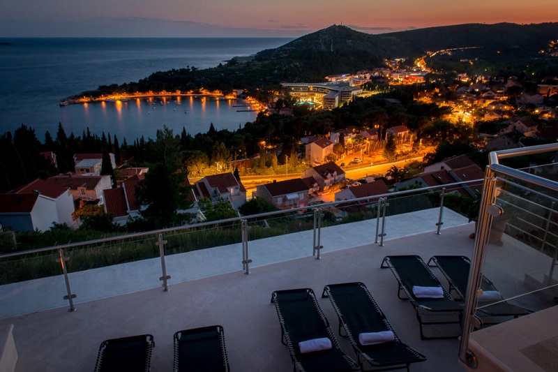 Terrasse mit Meerblick