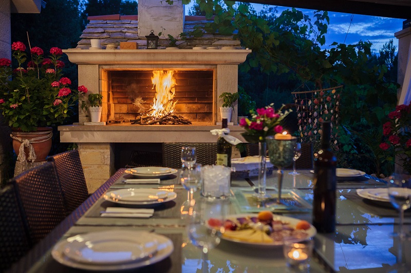 Terrazza e zona barbecue