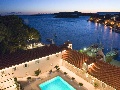 Villa at night