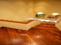 Stairs from upper floor to the ground floor