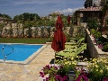 Sun lounges at the pool