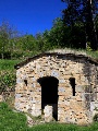 Outside the house