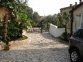 Parking in front of the house