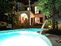 Villa Karmen at night