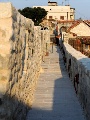 Position of the villa on the walls of Diocletian's palace