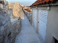 Position of the villa on the walls of the town Split