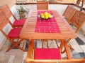 On the terrace