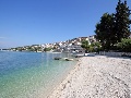 Beach in front of the villa
