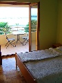 Apartment 1 - bedroom with exit to the balcony
