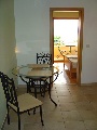 Apartment 1 - living room and balcony