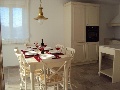 Dining room and kitchen