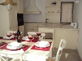 Dining room and kitchen
