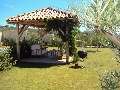 Gazebo in the garden