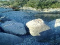 Beach in front of the villas