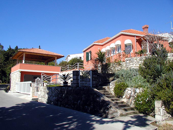 Villa from the street