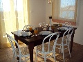 Dining room in the villa