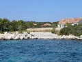 Beach in front of the villas in Guduce