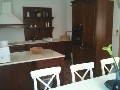 In the kitchen