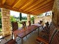 On the terrace