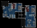 Plan of the apartment house