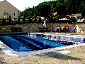 Sun lounges at the pool
