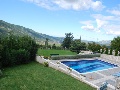 Pool and the garden