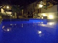 Pool at night