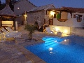 At the pool