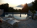 Pool in the evening