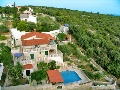 Bird view at the villa