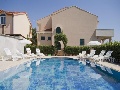 Sun lounges at the pool