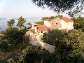 Position of the apartments by the sea