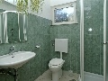 Bathroom with shower in apartment Lavanda