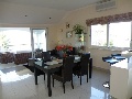 Dining and living room in apartment Amfora
