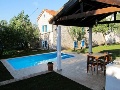 Pool and outdoor kitchen