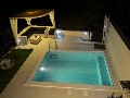 Pool at night