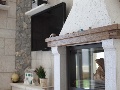 Fire place in the living room