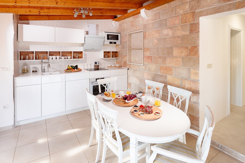 Kitchen and dining room