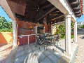 Outdoor kitchen and barbeque area