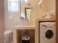 Bathroom with washing machine